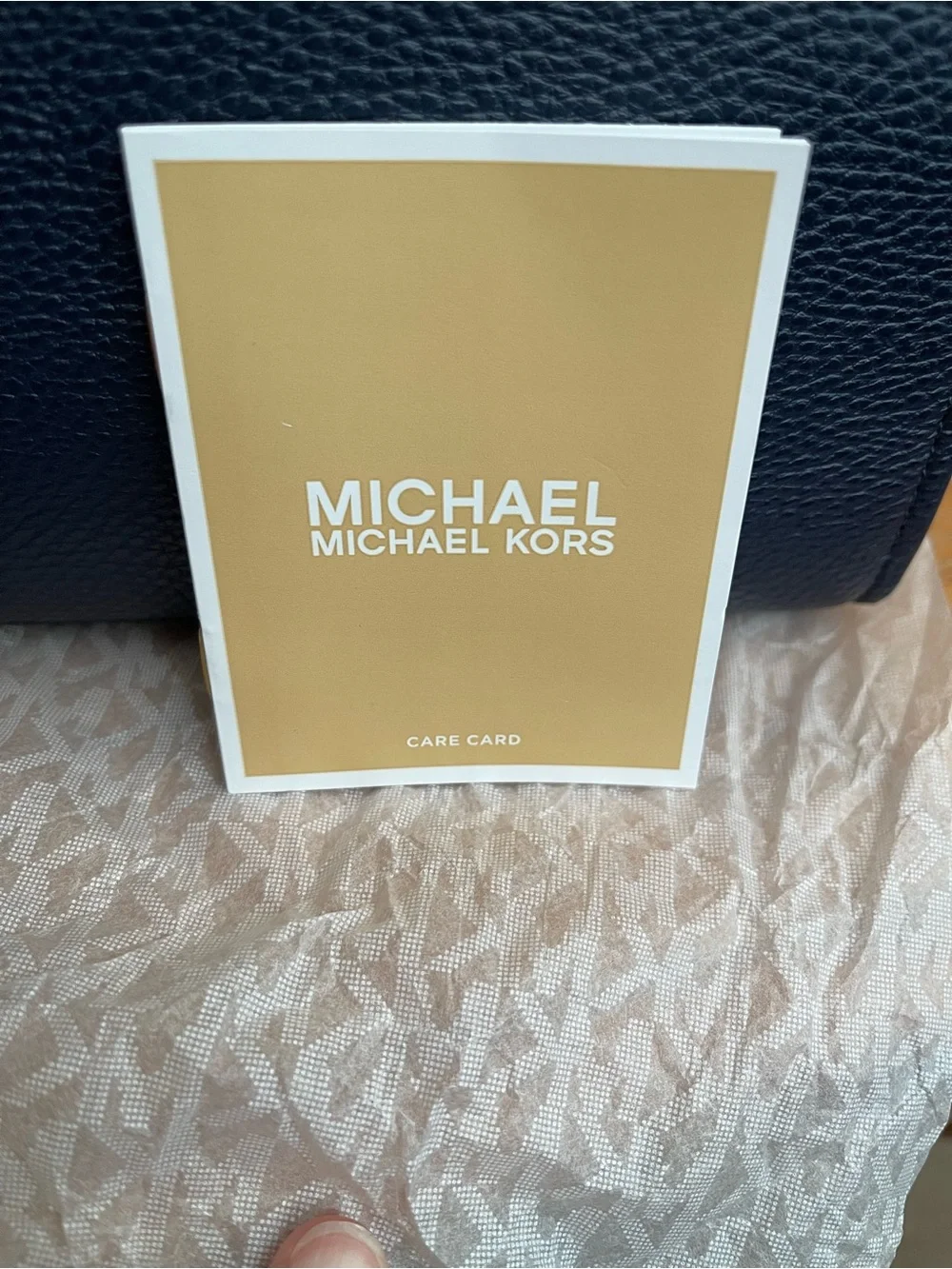 Michael Kors Scarlett Large East West Top Zip Tote Bag Navy Blue